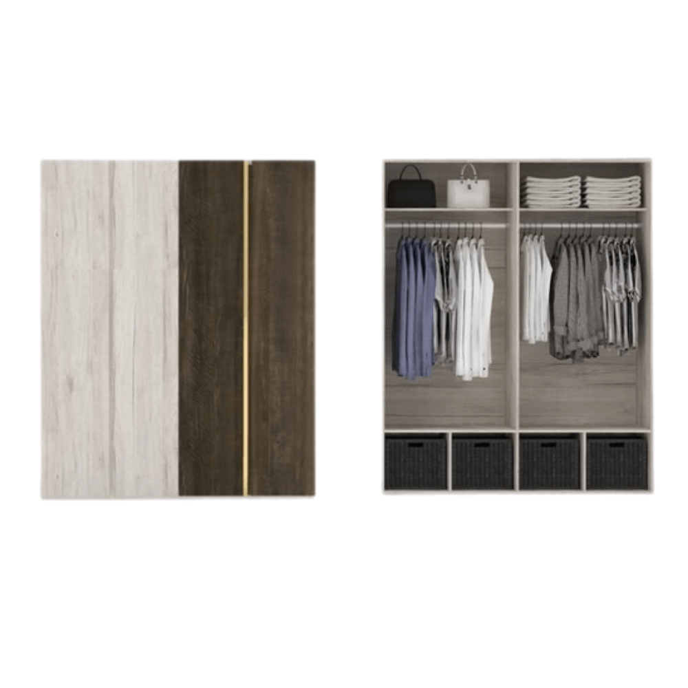 ชุดห้องนอน + ที่นอนสปริง 6 ฟุต WISDOM DESIGN FURNITURE รุ่น ANANDA สีไวท์บอล/อัลมอนด์_4